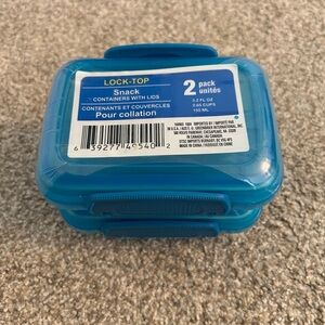 39 Variety of Lock-Top Snack Containers with Lids